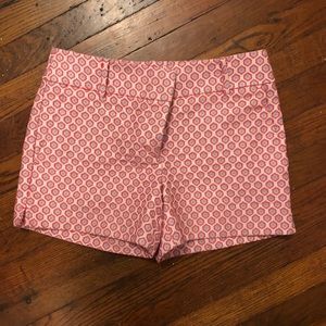 LOFT super cute pattern shorts size 2